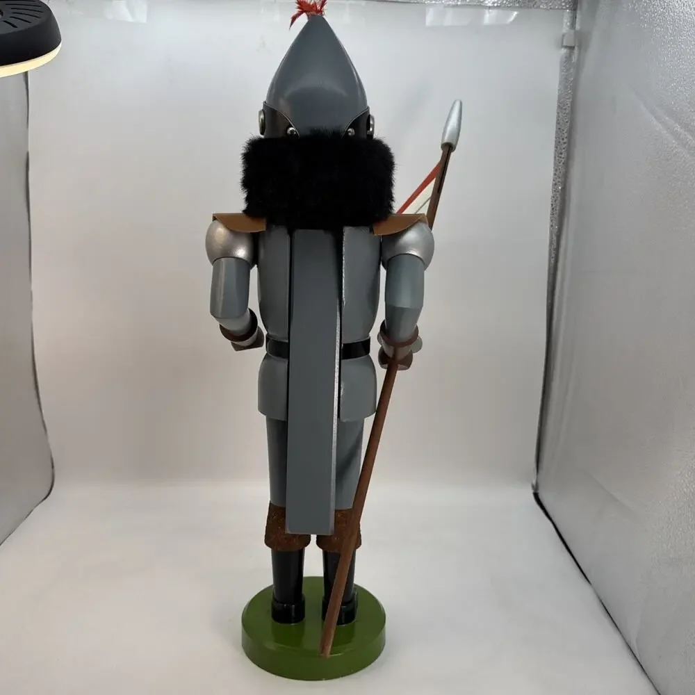 HUGE! ERZGEBIRGE VEB Hodrewa Rothenthal Nutcracker German Guard Soldier 24”